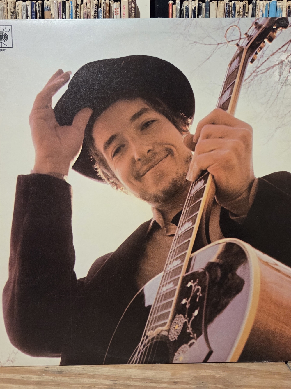 Bob Dylan Nashville skyline vintage vinyl
